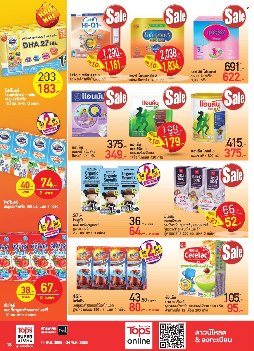 <retailer> - <MM/DD/YYYY - MM/DD/YYYY> - ขายสินค้า - ,<products from flyers>. หน้า 18.